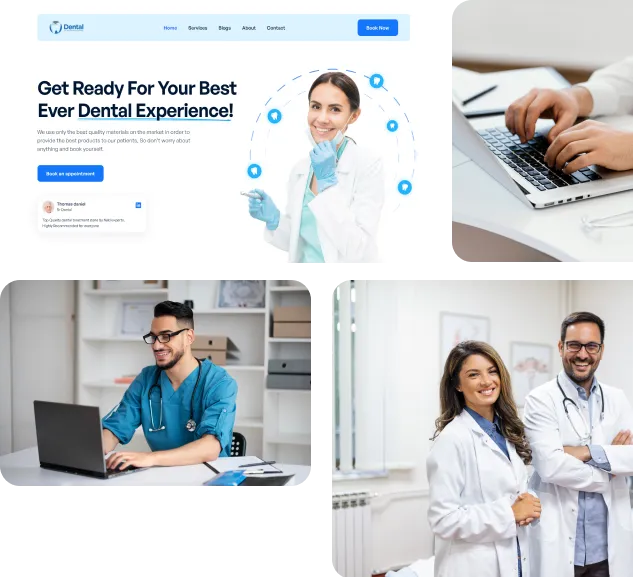 Santos Digital Dental Grid Example Site